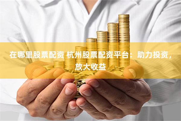 在哪里股票配资 杭州股票配资平台：助力投资，放大收益