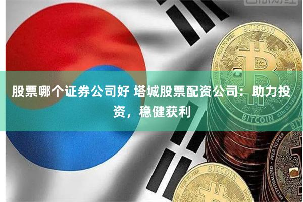 股票哪个证券公司好 塔城股票配资公司：助力投资，稳健获利